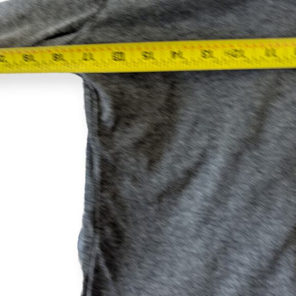 Studio Y 90s Y2K Sheer Cardigan with lettuce hems XL gray EUC - Picture 5 of 6